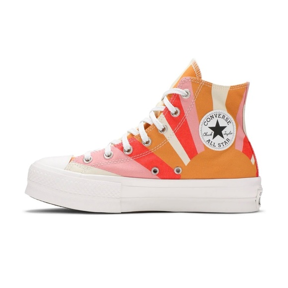 Converse Shoes - Converse Women's Chuck Taylor Allstar Lift Platform Sneakers Summer Spirit Sz 10